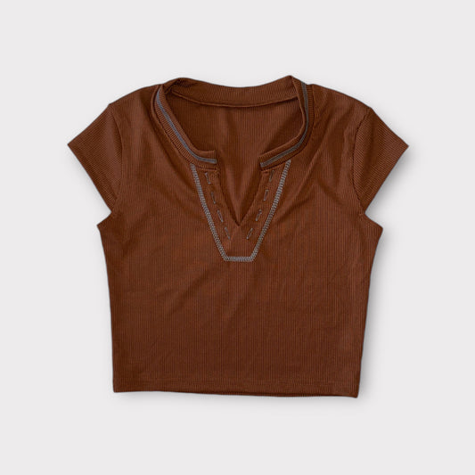 Brown top